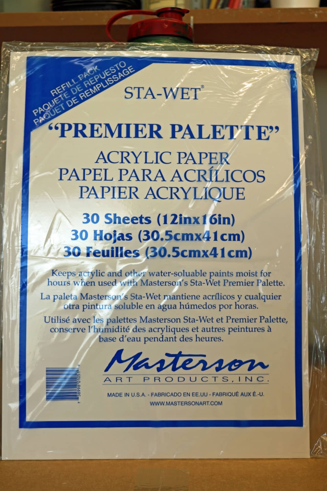 acrylicpalettepaper Yarnell Studio & School of Fine Art