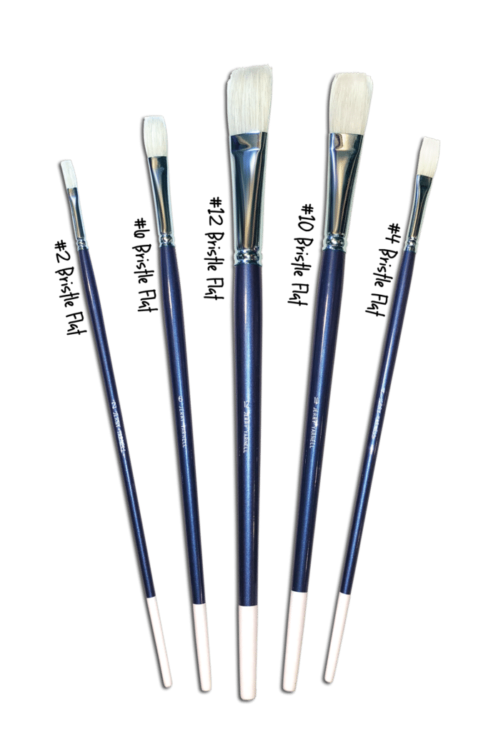 Bristle Brush Set (5 Brushes) Yarnell School