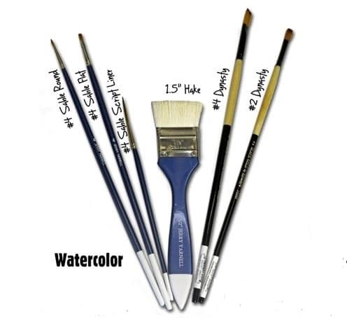 Watercolor Brush Set – Yarnell School