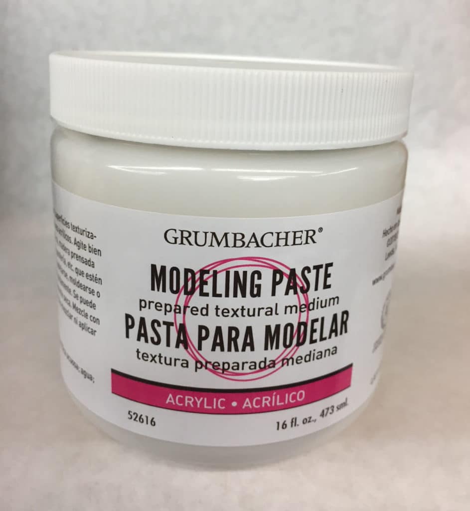 Grumbacher Modeling Paste Yarnell School