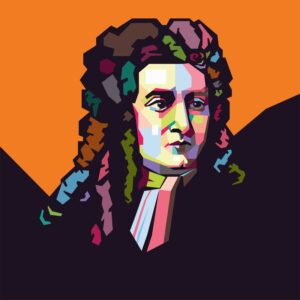 Pop Culture Art - Sir Isaac Newton - Yarnell School Online
