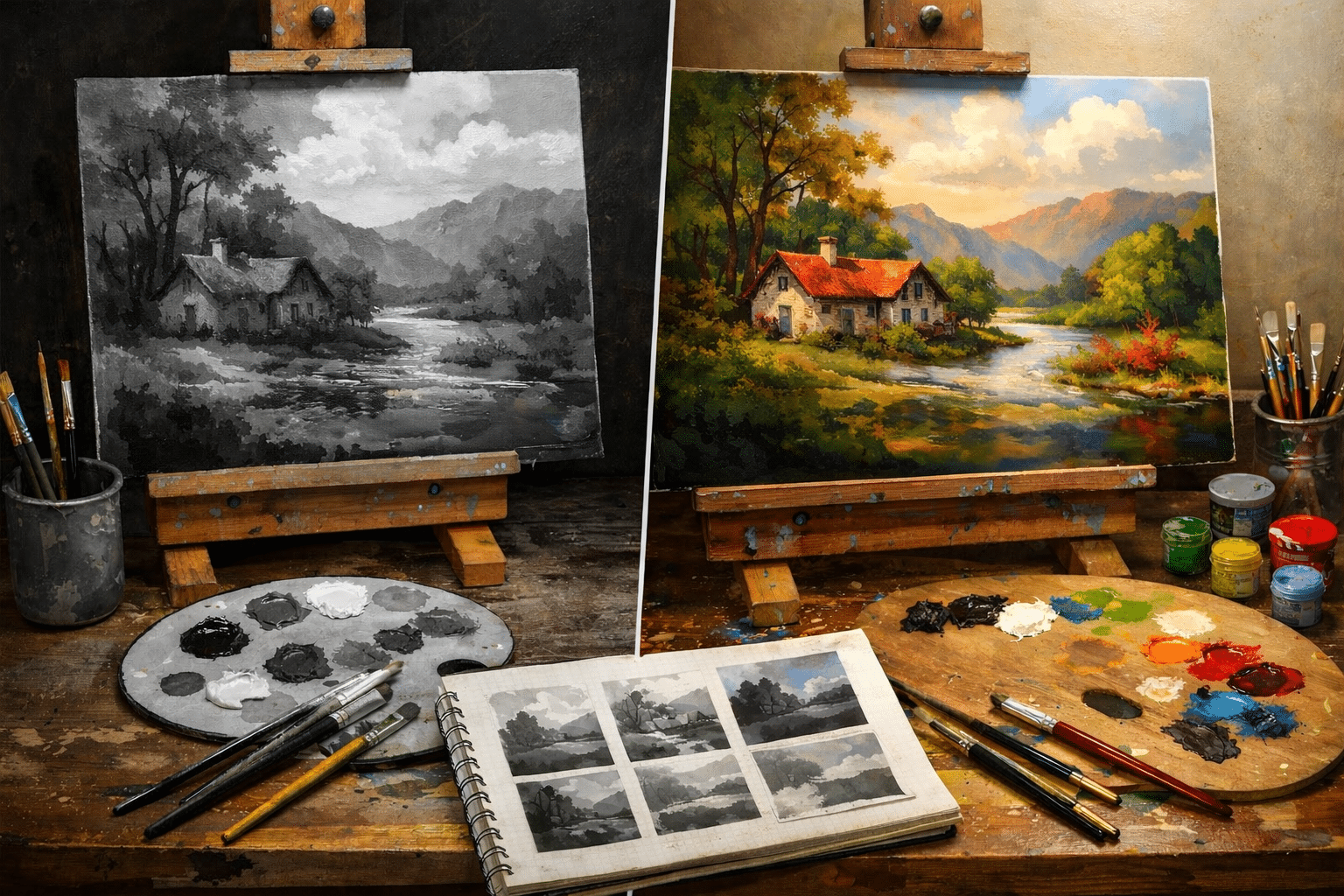 Why Artists Should Paint Value Before Color (Grayscale & Tonal Study Guide)